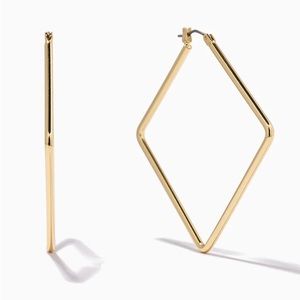 Uncommon James geometric hold hoops.